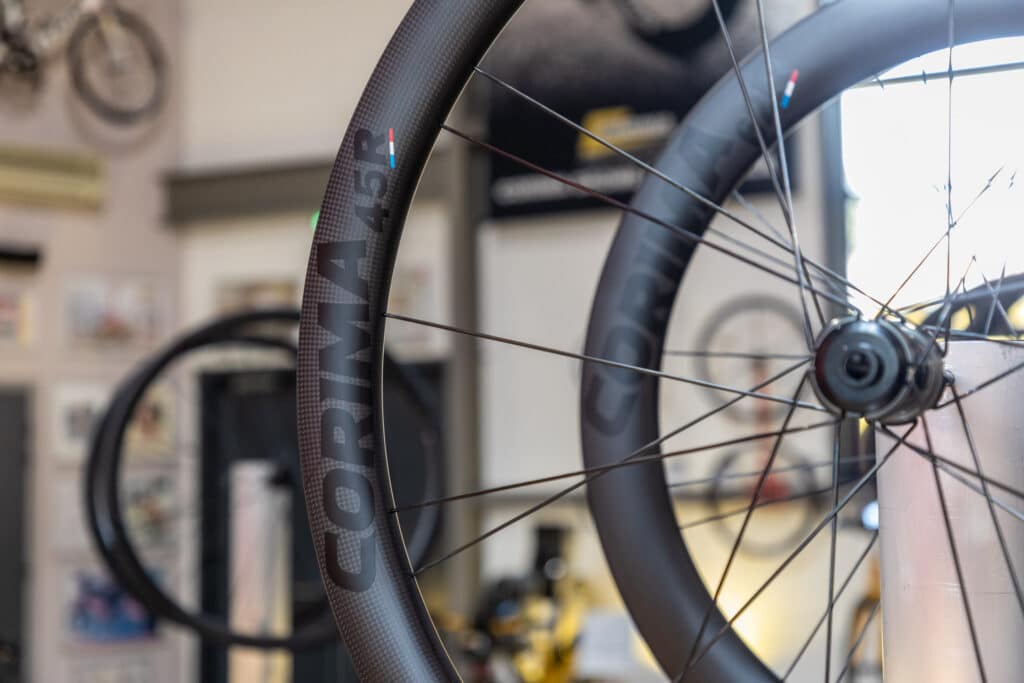 Roue Avant Corima 650C 4 Rayons Vintage - Pour Vélo De Route Course