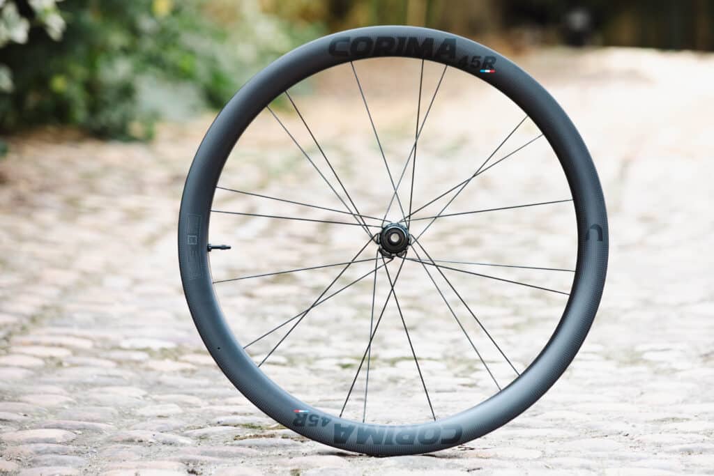 Roue Avant Vélo De Route CORIMA 650C (26") - 4 Rayons - Vintage Pour Contre-la-montre - Roue Course