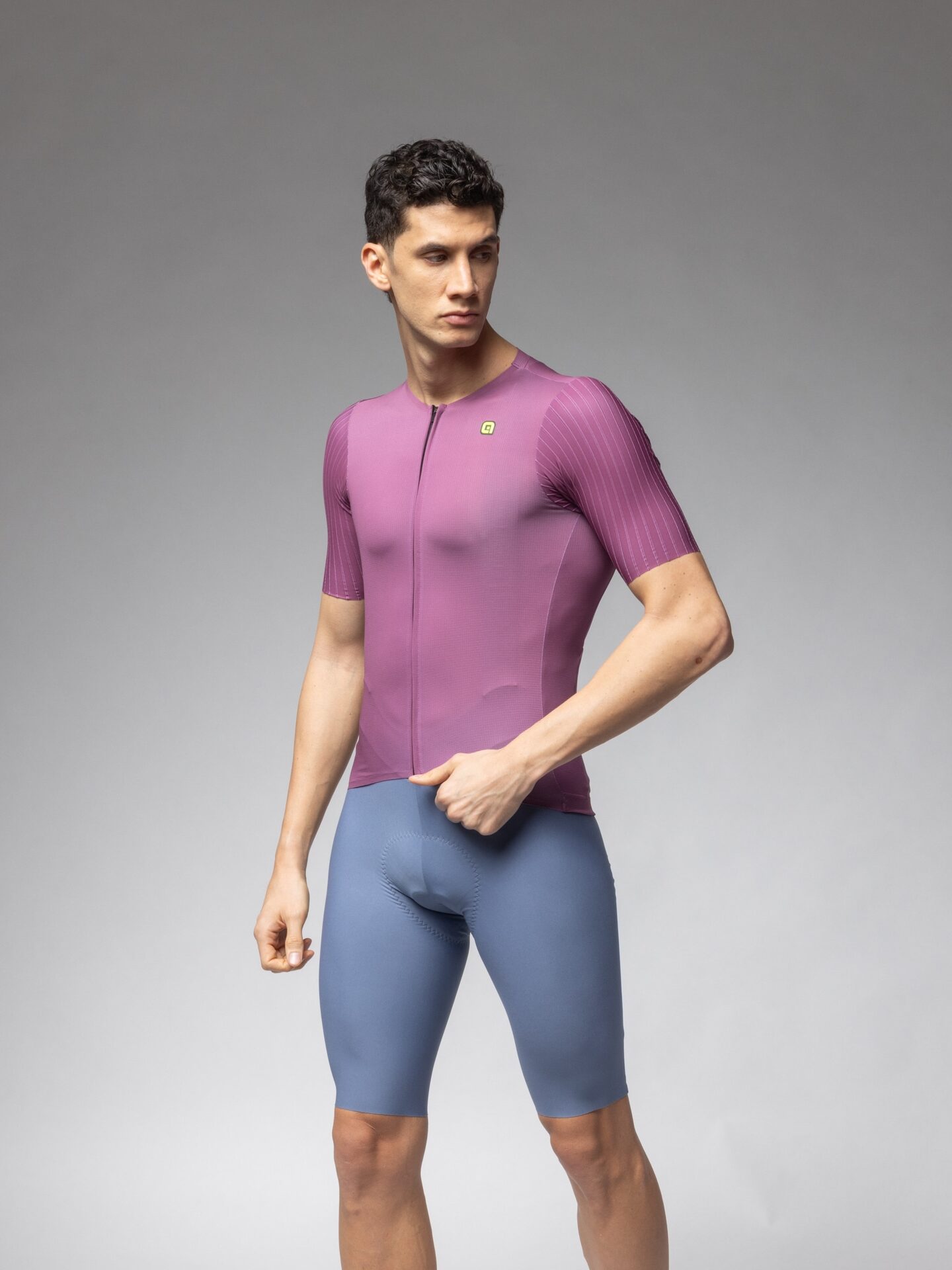 Top Vélo | Ale Earthy Style Maillot Gothic Purple edited