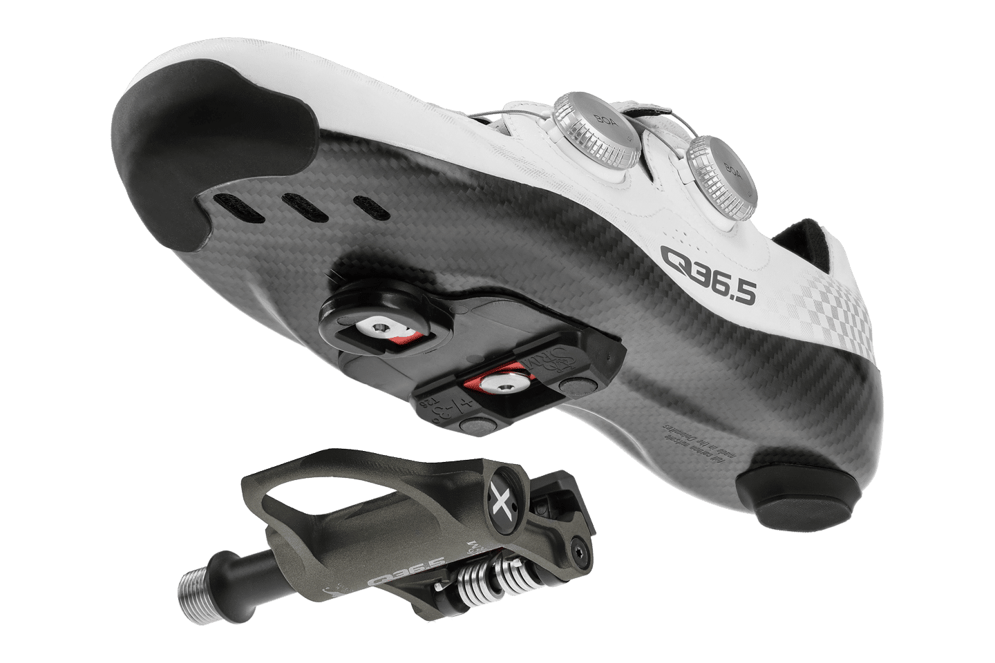 Top Vélo | Pedale chaussure Q36.5 SRM Solidarisation edited