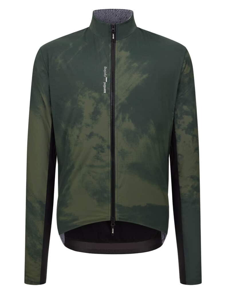 Top Vélo | Santini x Polartec H25 26 ALPHA INSULATED PRINT jacket VM