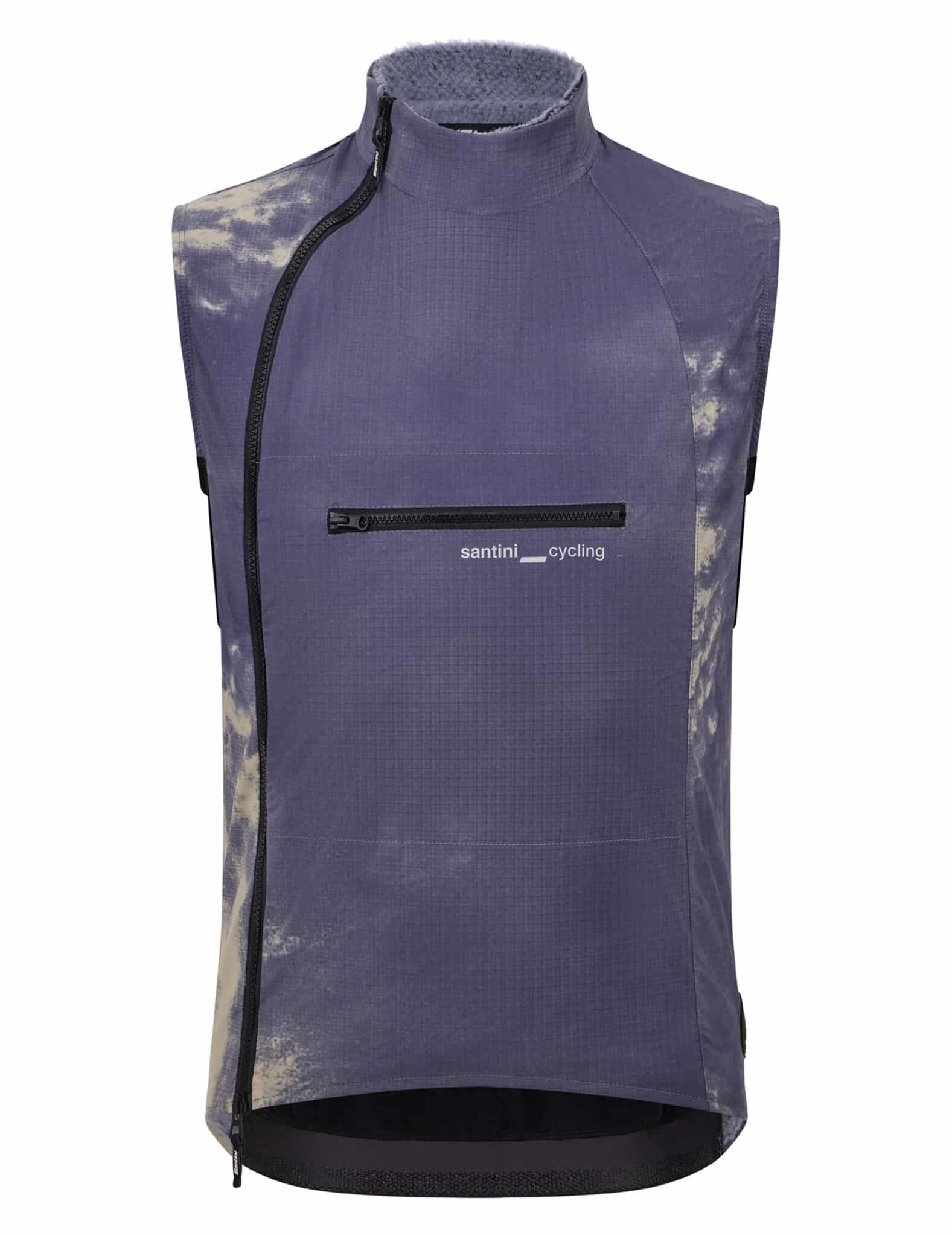 Top Vélo | Santini x Polartec H25 26 ALPHA INSULATED PRINT vest BL scaled
