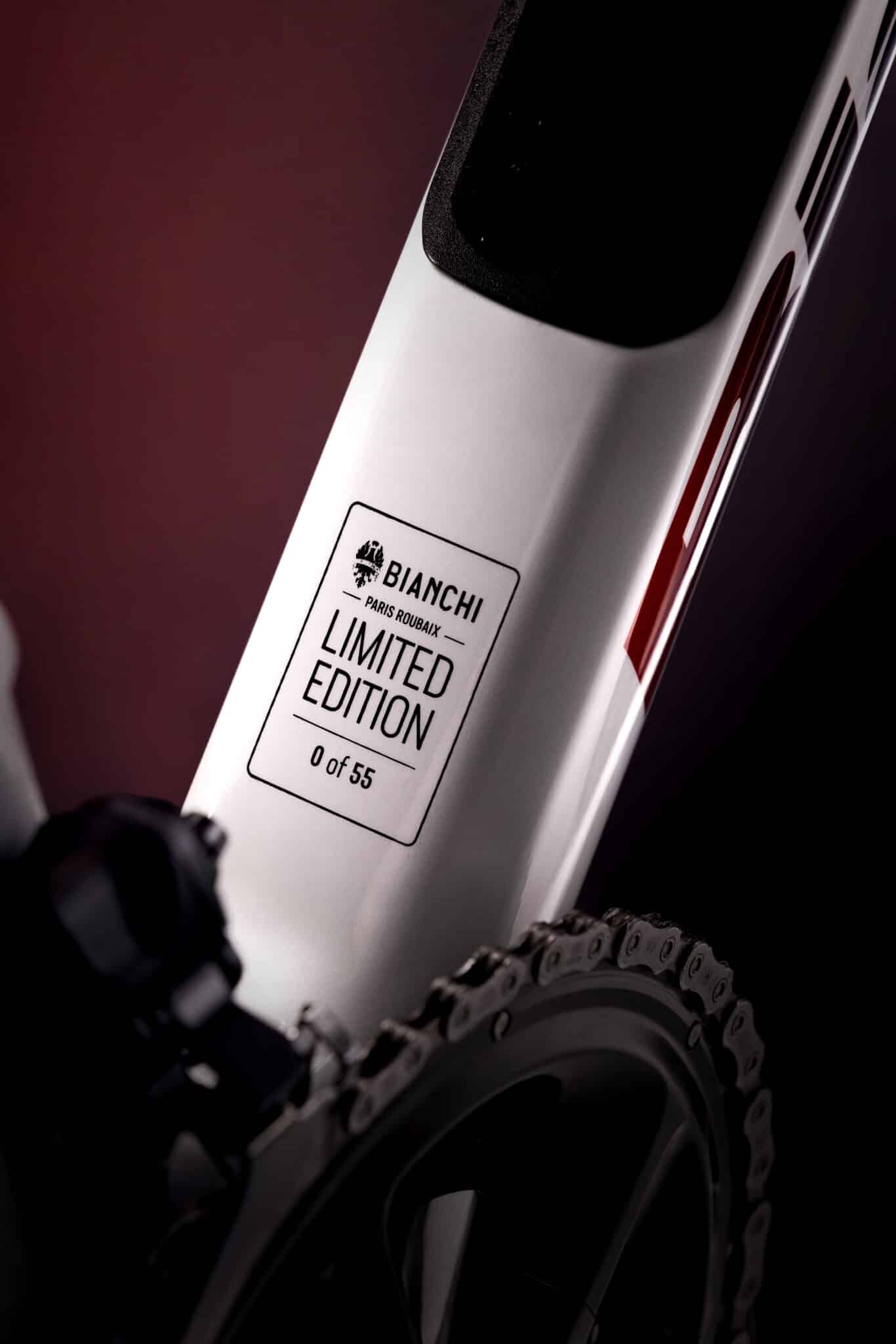 Top Vélo | Bianchi Infinito Paris Roubaix 2026 Numerotation scaled