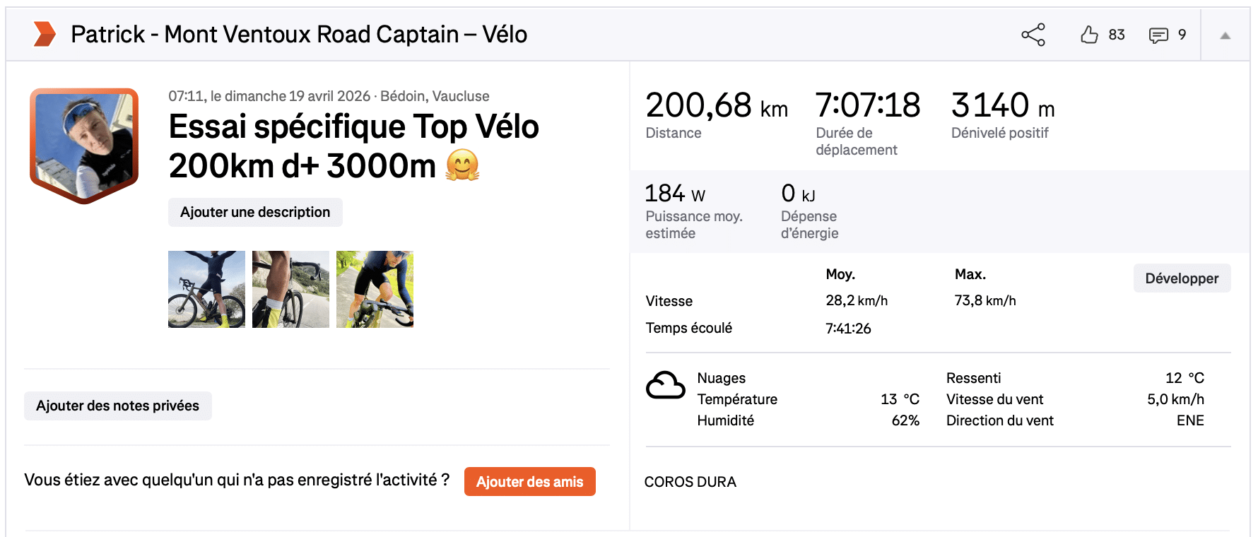 Top Vélo | Cervelo Caledonia 2026 Essai Endurance
