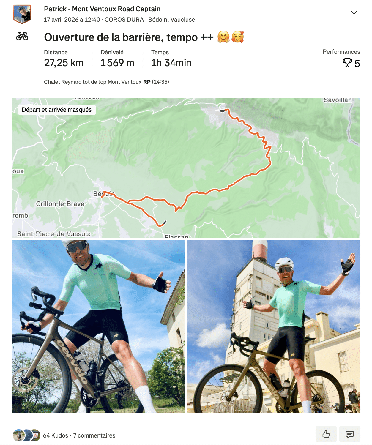 Top Vélo | Cervelo Caledonia 2026 Essai Performance