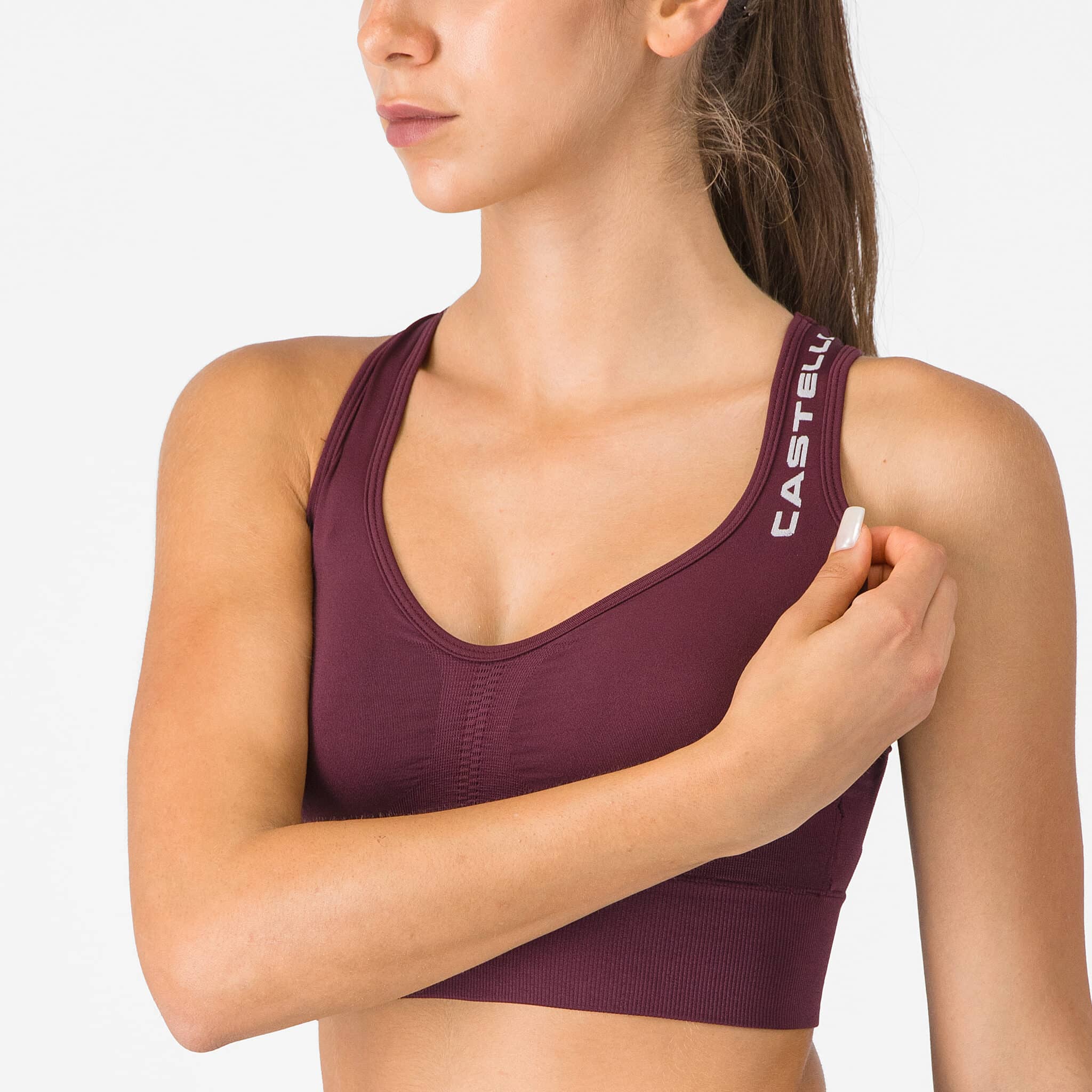 Top Vélo | Castelli Collection Ete 2026 Femmes Brassiere Avant scaled