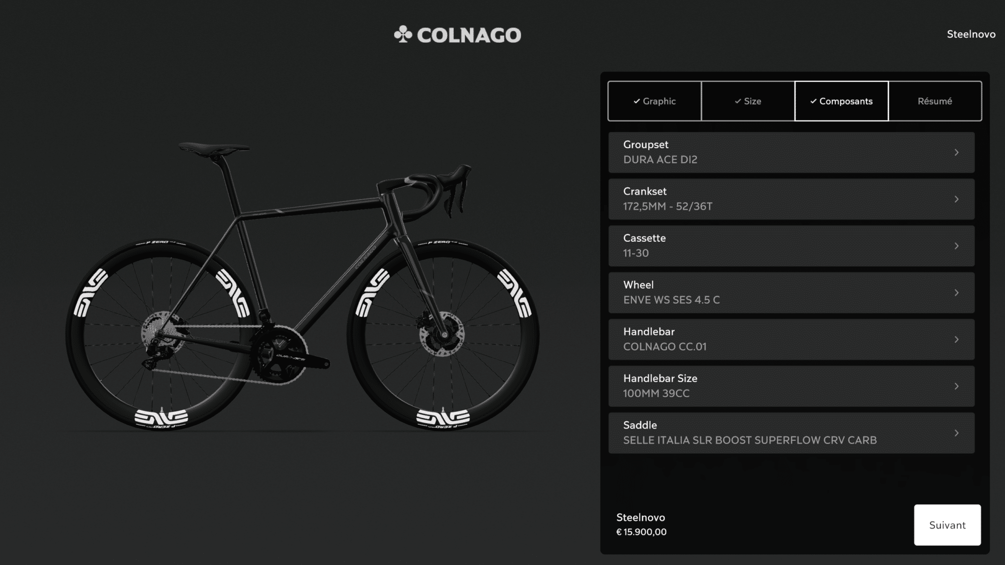 Top Vélo | Colnago Steelnovo Configurateur 2026 edited scaled