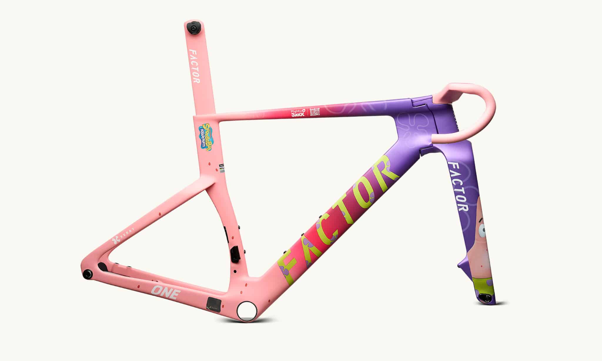 Top Vélo | Factor ONE Patrick Star Kit Cadre scaled Top Vélo | Factor ONE Patrick Star Kit Cadre scaled