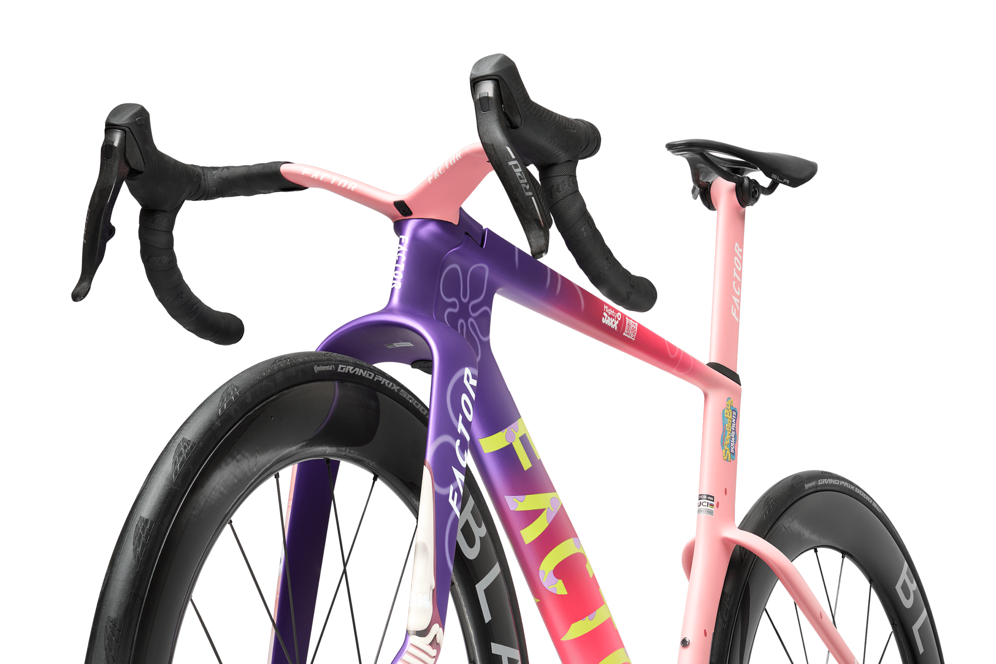 Top Vélo | Factor ONE XXRAY PLUS Patrick Star Edition Perspective scaled Top Vélo | Factor ONE XXRAY PLUS Patrick Star Edition Perspective scaled