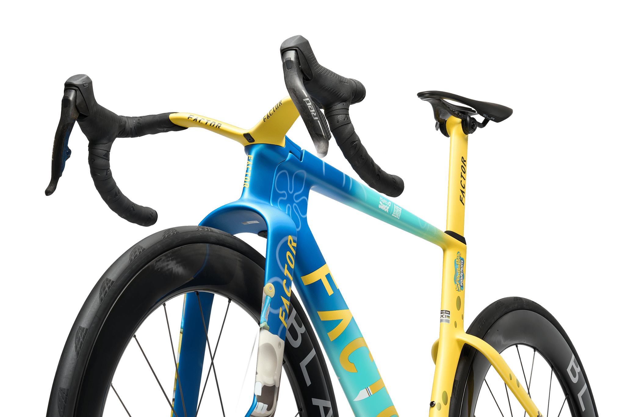 Top Vélo | Factor ONE XXRAY PLUS SpongeBob SquarePants Edition Perspective scaled Top Vélo | Factor ONE XXRAY PLUS SpongeBob SquarePants Edition Perspective scaled